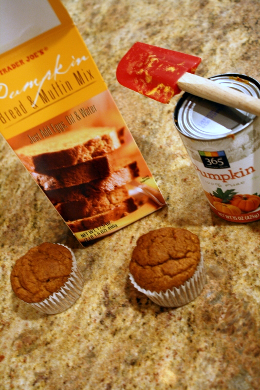 Use pumpkin to make your muffins lighter