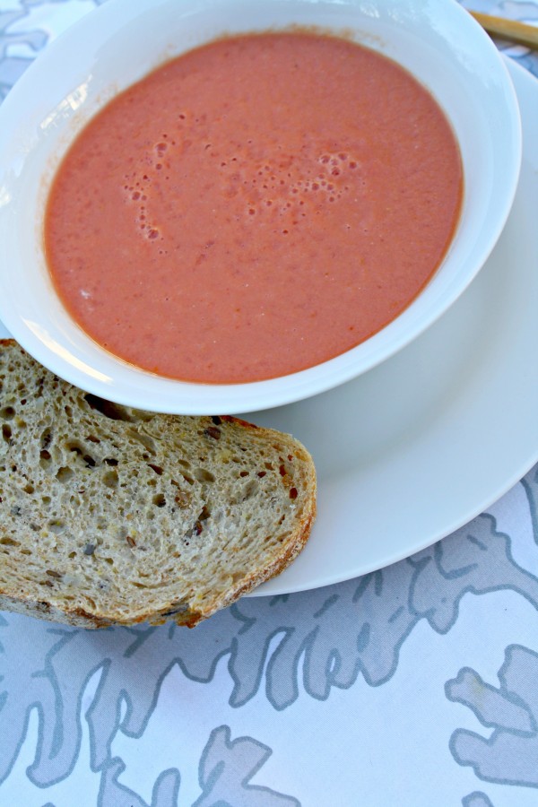 five minute tomato soup
