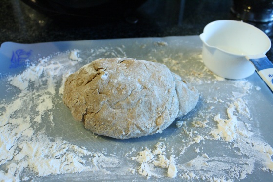 Whole Wheat Tortilla Dough