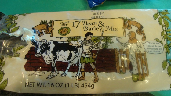 17 Bean and Barley Soup Mix from Trader Joes