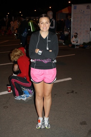 Kelly About to Run Disney World Marathon