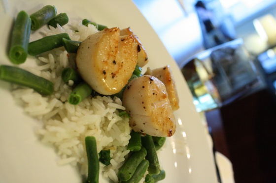 Coconut Scallops