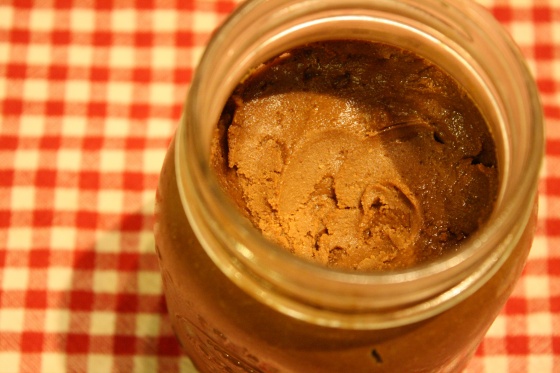 Sunflower Butter in a Jar, Homemade