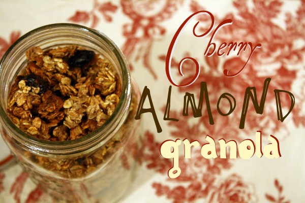 Cherry Almond Granola