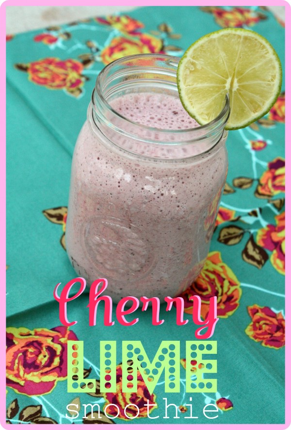 Cherry Lime Smoothie