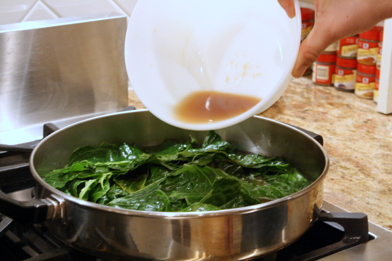 Brad's Sweet and Tangy Collard Greens Foodie Fresh