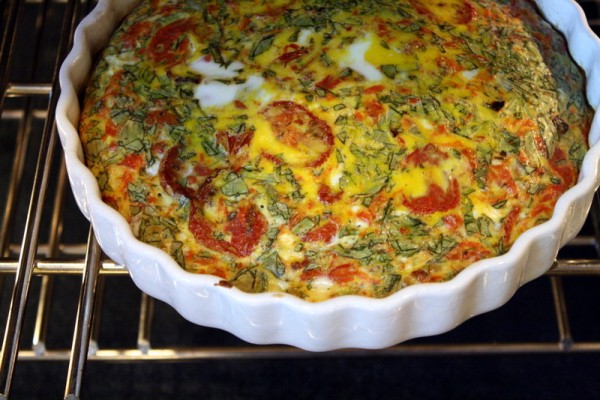 Oven Dried Tomato Crustless Quiche Foodie Fresh