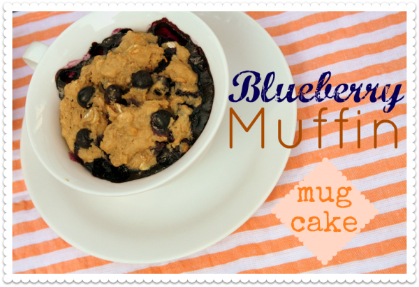 Blueberry Muffin Mug Cake