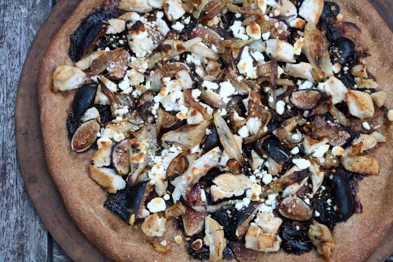 Fig and Rosemary Chicken Pizza Foodie Fresh