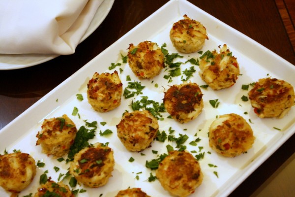 mini crab cakes