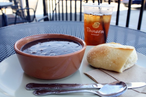 Panera's Black Bean Soup