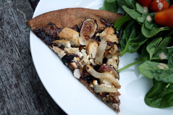 Fig and Rosemary Chicken Pizza