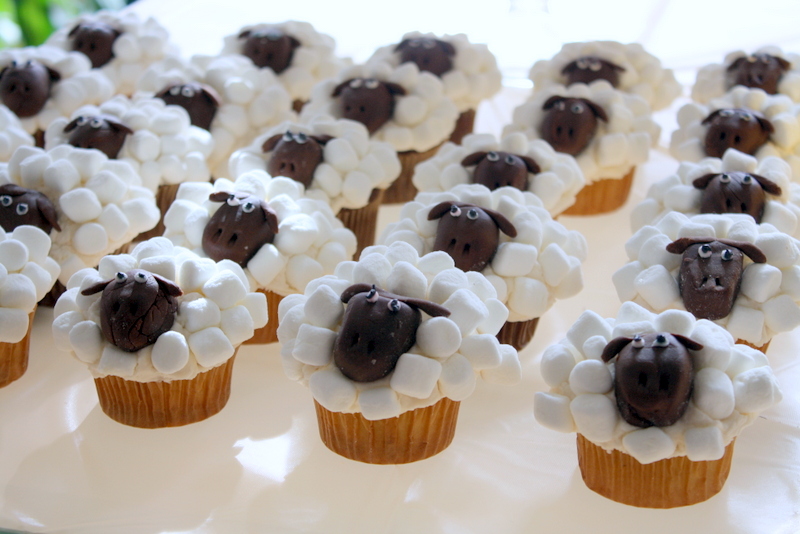 Lamb Cupcakes