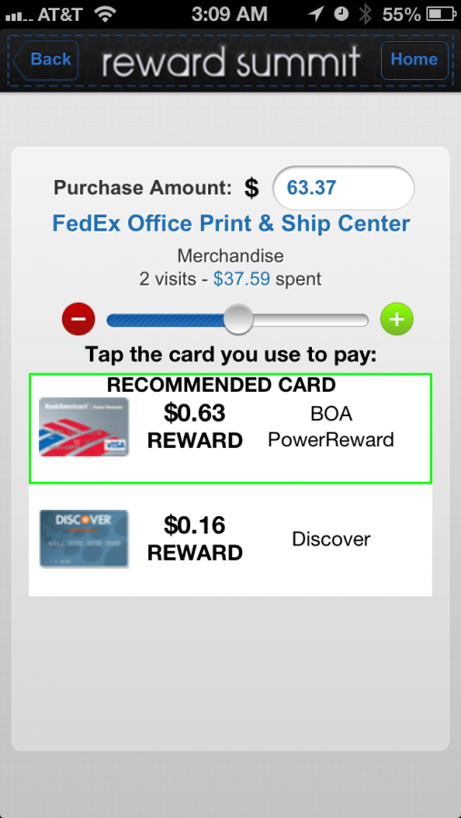 Which Reward Card to Use