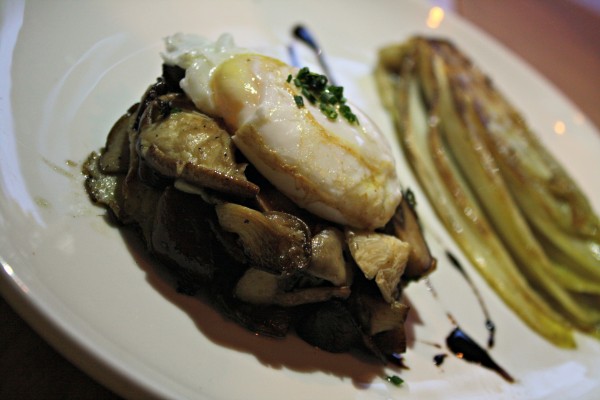 Local Mushrooms at Block and Grinder