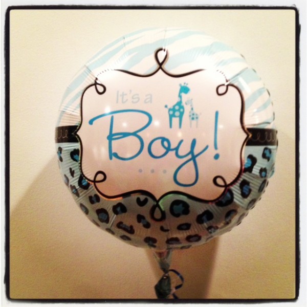 It's a boy! 