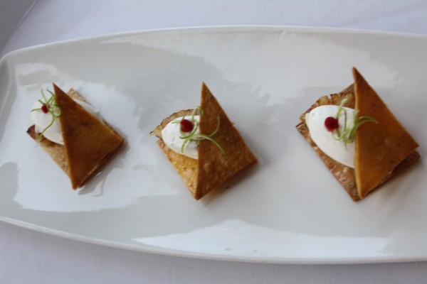 Pina Colada Napolean with Vedgee Tortilla