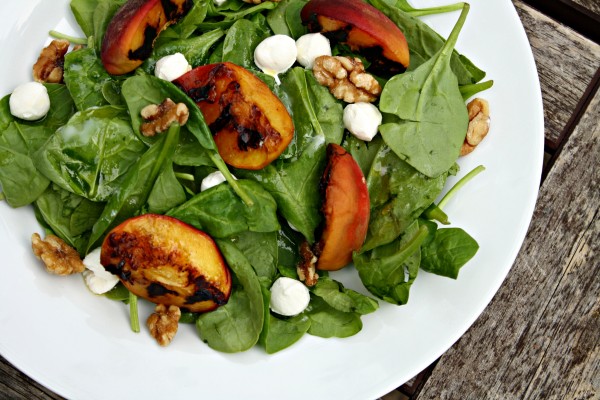 Grilled Peach Salad