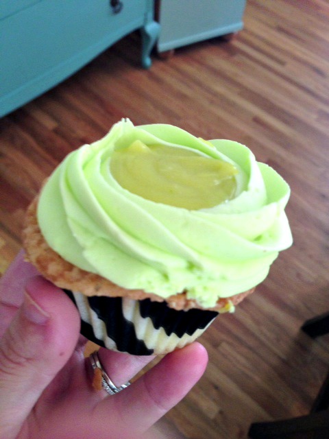 Key Lime Cupcake