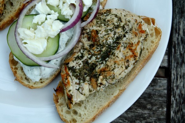 Greek Chicken Sandwich